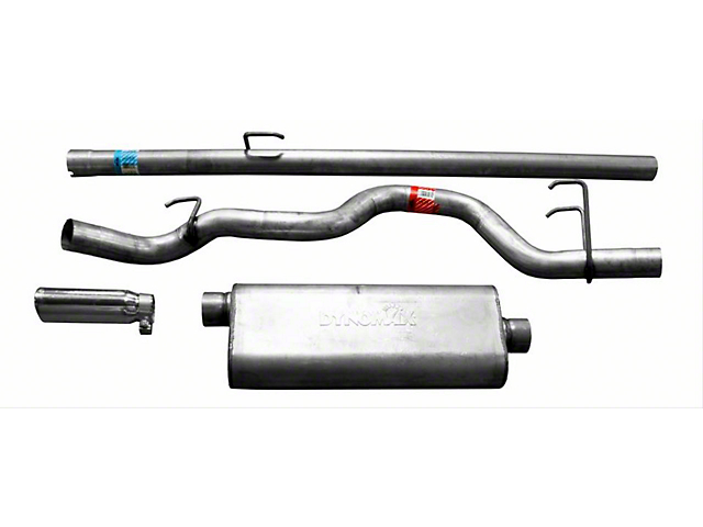 Dynomax Ultra Flo Welded Single Exhaust System with Polished Tip; Side Exit (06-08 5.7L RAM 1500)