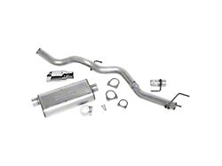 Dynomax Ultra Flo Welded Single Exhaust System with Polished Tip; Side Exit (02-05 4.7L RAM 1500)