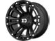 XD Monster 3 Satin Black Wheel; 20x9 (20-24 Jeep Gladiator JT)