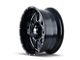Mayhem Wheels Monstir Gloss Black Milled 5-Lug Wheel; 20x10; -12mm Offset (14-21 Tundra)