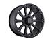 Black Rhino Sidewinder Matte Black 6-Lug Wheel; 20x9; -12mm Offset (16-23 Tacoma)