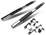4-Inch Nerf Side Step Bars; Stainless Steel (19-26 RAM 1500 Crew Cab)