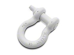 RedRock 4x4 3/4-Inch D-Ring Shackle; White
