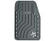 RBP Heavy Duty Rubber Front Floor Mats; Black (Universal; Some Adaptation May Be Required)