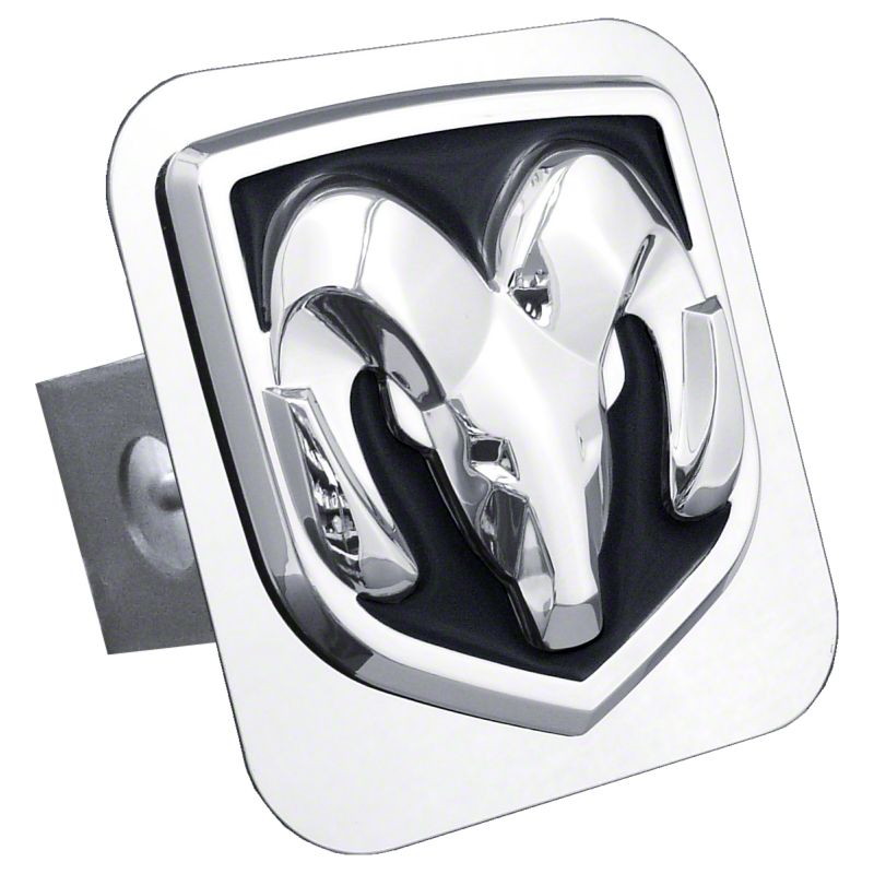 Details about   Cequent 6432  Receiver Tube Cover Dodge Ram Logo Unbranded 2" Sq. 