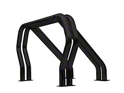 Go Rhino Double Bar/Double Kicker Bed Bar; Black (09-18 RAM 1500 w/ 8-Foot Box)