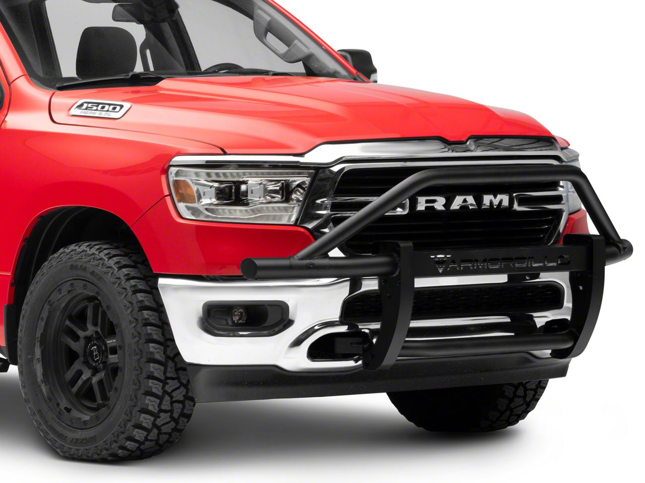 Armordillo RAM 1500 AR Pre-Runner Grille Guard; Matte Black 7162013 (19 ...