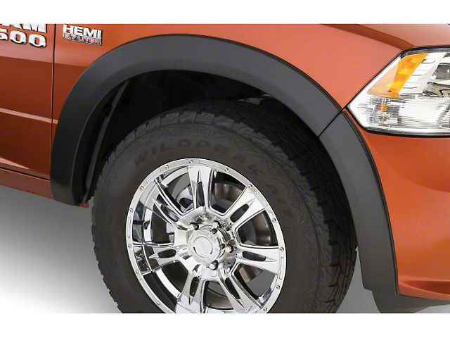 Bushwacker OE Style Fender Flares; Front and Rear; Bright White (16-18 RAM 1500, Excluding Rebel)