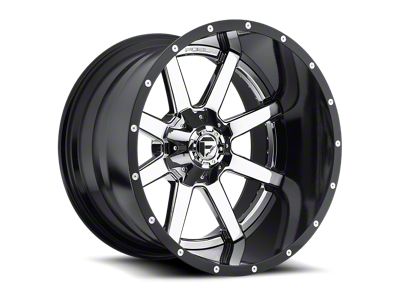 Fuel Wheels Maverick Chrome 6-Lug Wheel; 24x12; -44mm Offset (22-24 Tundra)