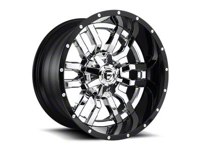 Fuel Wheels Sledge Chrome 6-Lug Wheel; 22x10; -13mm Offset (22-24 Tundra)