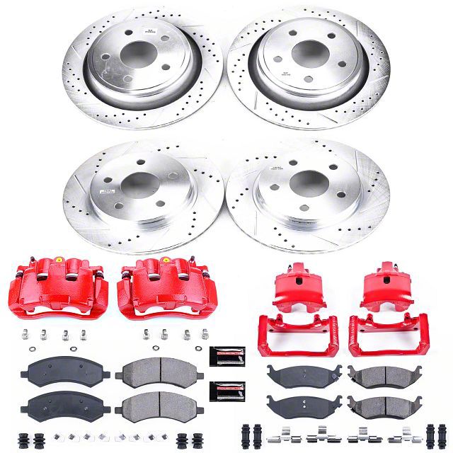 PowerStop RAM 1500 Z23 Evolution Sport 5Lug Brake Rotor, Pad and