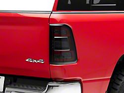 OLED Tail Lights; Black Housing; Smoked Lens (19-23 RAM 1500 w/ Factory Halogen Tail Lights)
