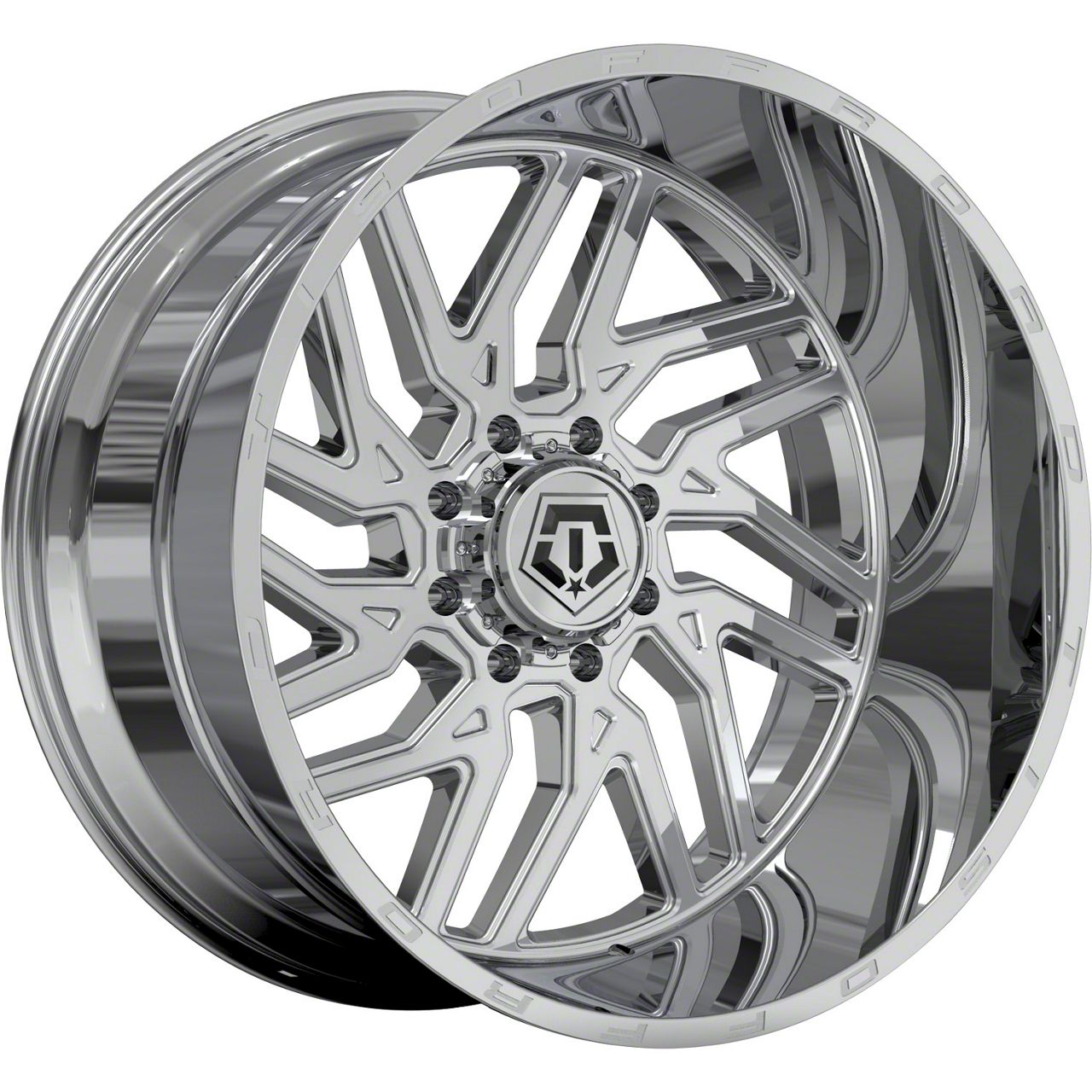 Tis Ram 1500 544c Chrome 6 Lug Wheel x10 25mm Offset 544c 19 21 Ram 1500