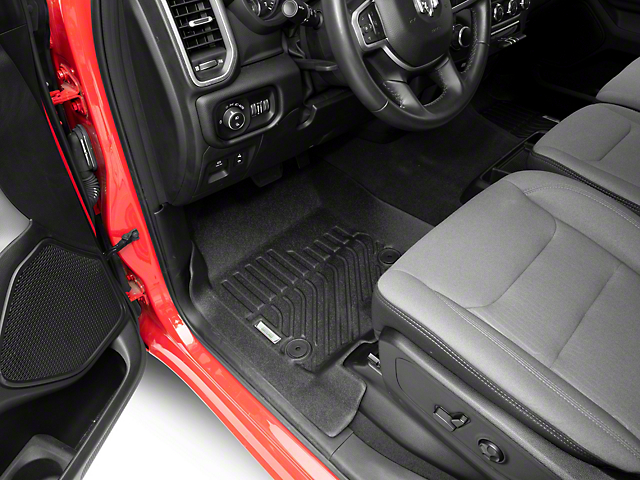 Proven Ground Precision Molded Front Floor Liners; Black (19-22 RAM 1500)