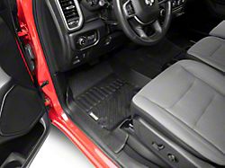 Proven Ground Precision Molded Front Floor Liners; Black (19-24 RAM 1500)