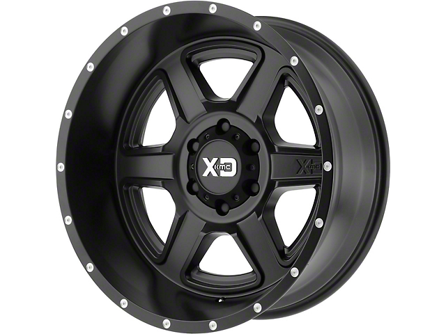 XD Fusion Satin Black 6-Lug Wheel; 20x9; 18mm Offset (16-23 Tacoma)