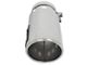 AFE MACH Force-XP 304 Stainless Steel Intercooled Exhaust Tip; 5-Inch; Polished (Fits 4-Inch Tailpipe)