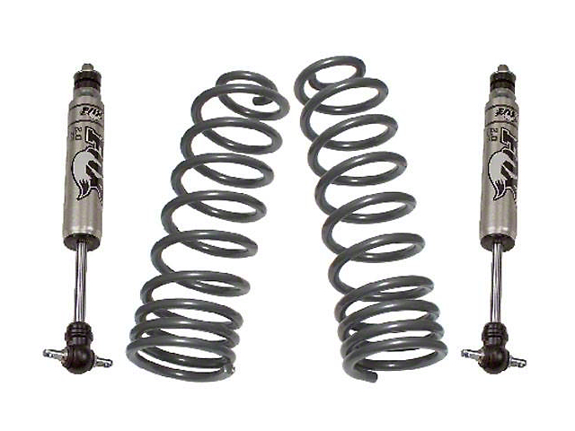 Max Trac 2.50-Inch Front Lift Coil Springs with Fox Shocks (03-18 2WD RAM 1500)