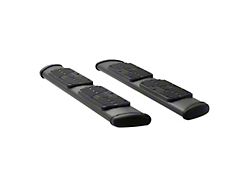 Regal 7-Inch Oval Side Step Bars; Textured Black (19-22 RAM 1500 Quad Cab)