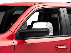 OPR Powered Foldaway Towing Mirror with Temperature Sensor and Blind Spot Monitoring; Chrome; Driver Side (19-22 RAM 1500)