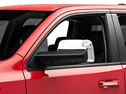 OPR Powered Foldaway Towing Mirror with Temperature Sensor; Chrome; Driver Side (19-22 RAM 1500)
