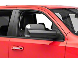 OPR Powered Foldaway Towing Mirror with Blind Spot Monitoring; Textured Black; Passenger Side (19-22 RAM 1500)