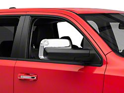 OPR Powered Foldaway Towing Mirror with Blind Spot Monitoring; Chrome; Passenger Side (19-22 RAM 1500)