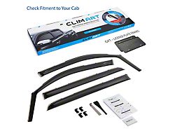 in-Channel Window Deflectors (19-26 RAM 1500 Crew Cab)