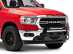 Barricade HD Stubby Front Bumper with Winch Mount and 20-Inch Single Row LED Light Bar (19-22 RAM 1500, Excluding EcoDiesel, Rebel & TRX)