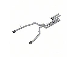 MBRP 3-Inch Pro Series Dual Exhaust System with Carbon Fiber Tips; Rear Exit (21-22 RAM 1500 TRX)
