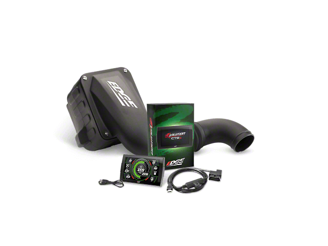 Edge Jammer Dry Cold Air Intake and Evolution CTS3 Tuner Combo Kit; Stage 1 (09-14 5.7L RAM 1500)