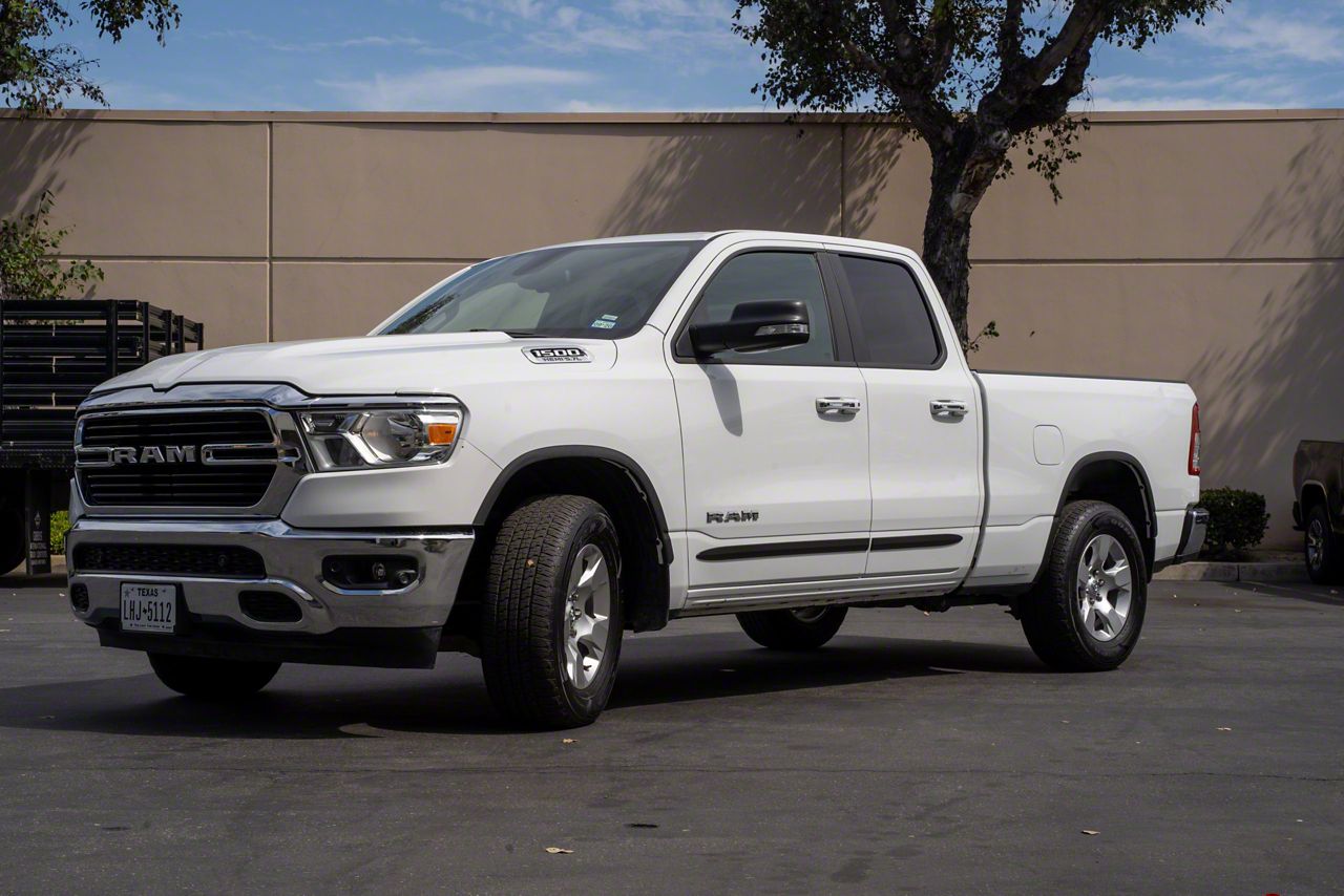 RAM 1500 Fender Trim; Black (19-22 RAM 1500 w/o OE Fender Flares ...