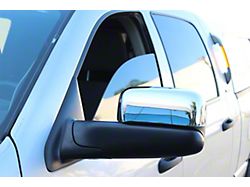 Towing Mirror Covers; Chrome (02-08 RAM 1500)