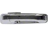 Exterior Door Handle; Front and Rear Right; All Chrome; Plastic; Without Keyhole (10-26 RAM 2500)