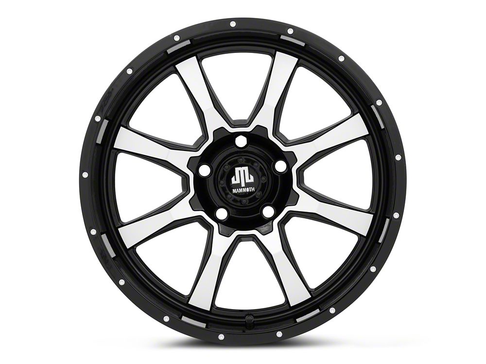 Mammoth High Roller Gloss Black 5-Lug Wheel; 20x10; -24mm Offset (02-08 ...