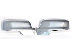 Full Mirror Covers with Turn Signal Openings; Chrome (19-22 RAM 1500)