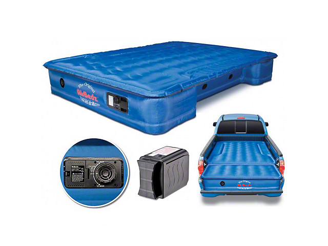 AirBedz Original Truck Bed Air Mattress with Built-in Rechargeable Battery Air Pump; Blue (02-22 RAM 1500 w/ 5.7-Foot Box)