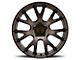 Hellcat Gloss Bronze Wheel; 22x9.5 (18-24 Jeep Wrangler JL)