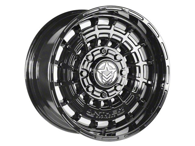 Anthem Off-Road Viper Gloss Black Wheel; 20x10 (07-18 Jeep Wrangler JK)