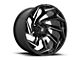 Fuel Wheels Reaction Gloss Black Milled 5-Lug Wheel; 20x10; -18mm Offset (07-13 Tundra)