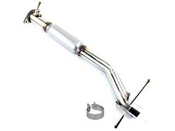 TOTALFLOW 10-Inch Direct Fit Straight Through Exhaust Muffler System; Stainless Steel (19-22 5.7L RAM 1500 w/ Factory Dual Exhaust)