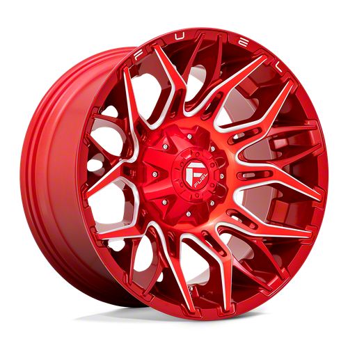 Fuel Wheels Tundra Twitch Candy Red Milled 5-Lug Wheel; 20x10; -18mm ...