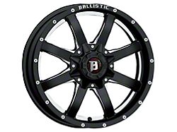 Ballistic Anvil Gloss Black Milled 5-Lug Wheel; 18x9; -12mm Offset (97-03 F-150)