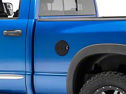 RedRock Fuel Door Cover; Gloss Black (06-08 RAM 1500)
