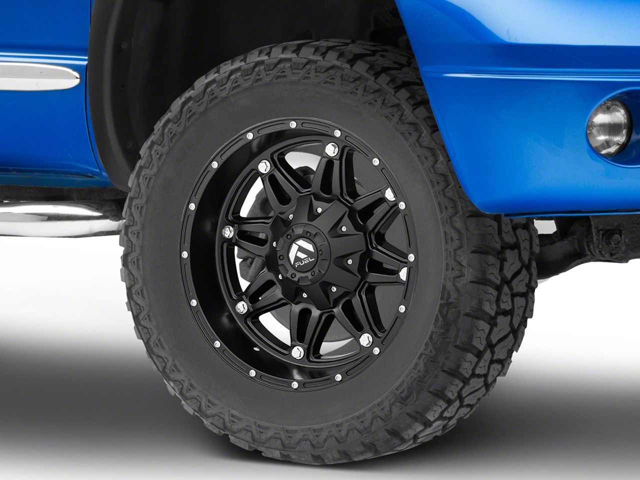 Fuel Wheels RAM 1500 Hostage Matte Black 5Lug Wheel; 20x10; 18mm