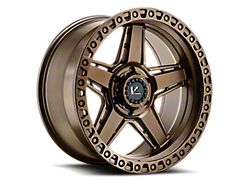 V-Rock Off-Road Wheels Raid Satin Bronze 5-Lug Wheel; 20x10; -20mm Offset (02-08 RAM 1500, Excluding Mega Cab)