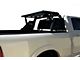 Armour II Roll Bar with 5.30-Inch Black Round Flood LED Lights and Basket; Black (07-24 Tundra)
