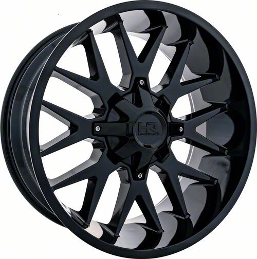 Hardrock Offroad Affliction Satin Black Milled 5-Lug Wheel; 20x9; 18mm Offset (07-13 Tundra)