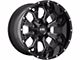 Hardrock Offroad Devastator Gloss Black Milled 5-Lug Wheel; 20x10; -19mm Offset (14-21 Tundra)