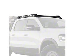 Expedition One Mule Ultra Roof Rack with Lightbar Cutout; Textured Black (19-22 RAM 1500 Crew Cab)
